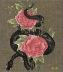 Набор Moleskine Limited Edition Year of the snake Roses блокнот/ручка/под.коробка руч.:перьевая