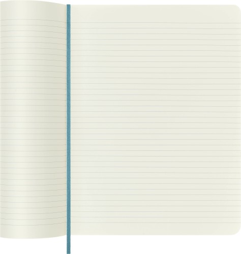 Блокнот Moleskine CLASSIC SOFT QP621B35 XLarge 190х250мм 192стр. линейка мягкая обложка голубой