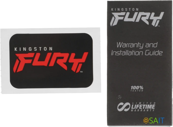 Память DDR5 16GB 6800MHz Kingston KF568C34BBA-16 Fury Beast RGB RTL Gaming PC5-54400 CL34 DIMM 288-pin 1.4В kit single rank с радиатором Ret