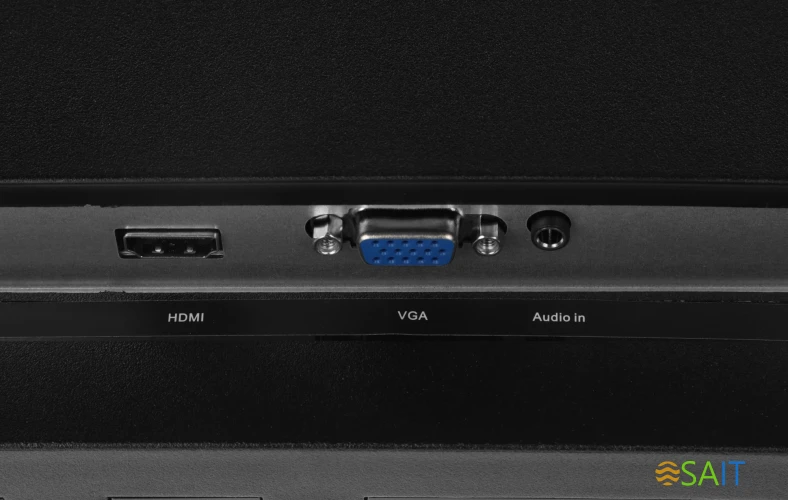 Монитор Pinebro 23.8" MF-2404AH(100) черный IPS LED 4ms 16:9 HDMI M/M матовая HAS Piv 300cd 178гр/178гр 1920x1080 100Hz FreeSync VGA FHD 3.7кг