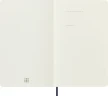Блокнот Moleskine CLASSIC SOFT QP618B20 Large 130х210мм 192стр. нелинованный мягкая обложка синий сапфир