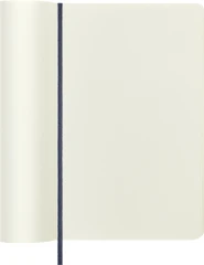 Блокнот Moleskine CLASSIC SOFT QP618B20 Large 130х210мм 192стр. нелинованный мягкая обложка синий сапфир