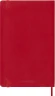 Еженедельник Moleskine ACADEMIC SOFT WKNT Large 130х210мм датир.18мес 208стр. мягкая обложка красный