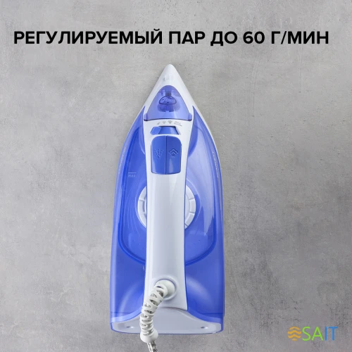 Утюг Scarlett SC-SI30K23 2200Вт белый/синий