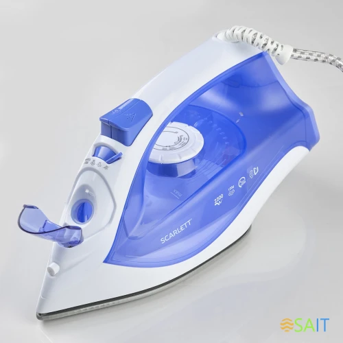 Утюг Scarlett SC-SI30K23 2200Вт белый/синий