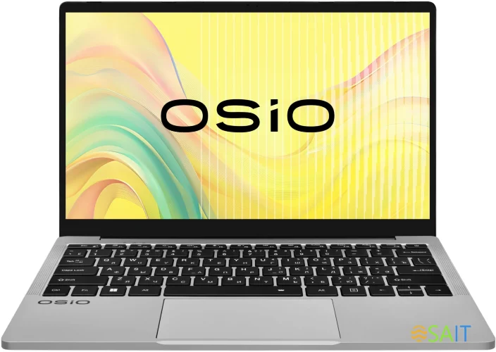 Ноутбук Osio FocusLine F140A-001 Ryzen 5 5560U 8Gb SSD256Gb AMD Radeon Graphics 14" IPS FHD (1920x1080) без ОС grey WiFi BT Cam 6000mAh