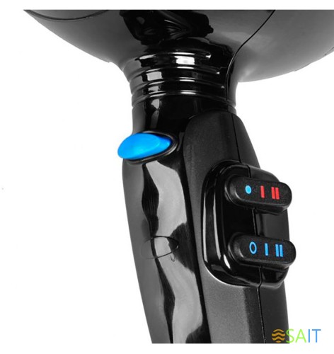 Фен Babyliss Pro Murano Ionic 2000Вт черный (BAB6160INRE)