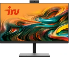 Моноблок IRU Tactio 23IH6 23.8" Full HD i5 12400 (2.5) 8Gb SSD256Gb UHDG 730 без ОС WiFi BT Spk 120W Cam черный 1920x1080 (RUS)