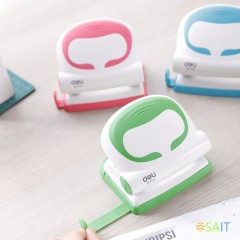 Дырокол Deli E0113 макс.:20лист. металл ассорти отв.:2