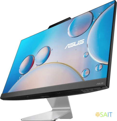 Моноблок Asus F3402WFA-BPC0050 23.8" Full HD Ryzen 3 7320U (2.4) 8Gb SSD512Gb RGr CR noOS GbitEth WiFi BT 90W клавиатура мышь Cam черный 1920x1080