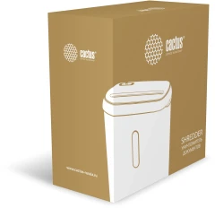 Шредер Cactus CS-SH-A1 (секр.Р-2) ленты 6.лист. 8лтр.