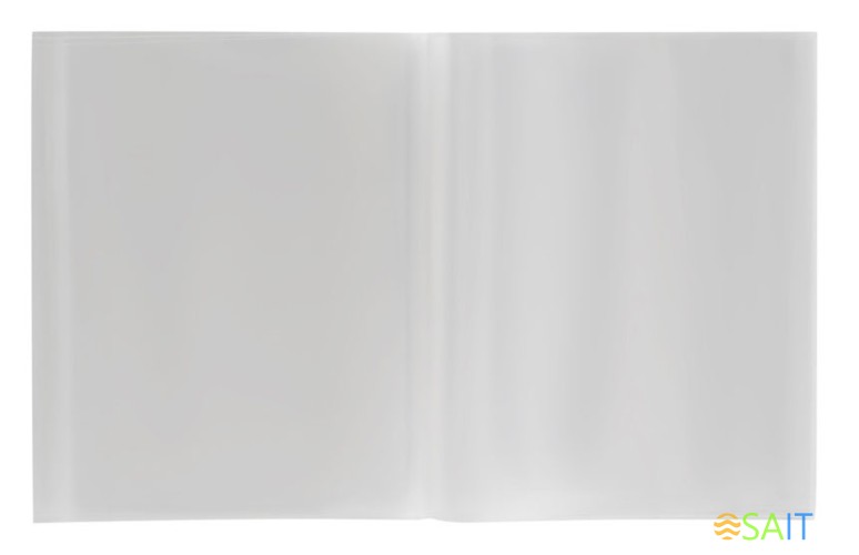 Обложка Silwerhof 382164 для тетради/дневника (набор 10шт) ПП 100мкм гладкая прозр. 210x345мм