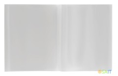 Обложка Silwerhof 382164 для тетради/дневника (набор 10шт) ПП 100мкм гладкая прозр. 210x345мм