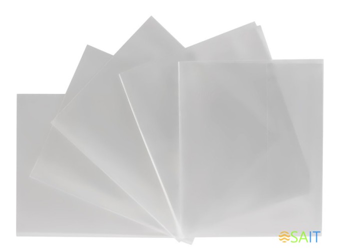 Обложка Silwerhof 382164 для тетради/дневника (набор 10шт) ПП 100мкм гладкая прозр. 210x345мм