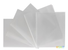Обложка Silwerhof 382164 для тетради/дневника (набор 10шт) ПП 100мкм гладкая прозр. 210x345мм
