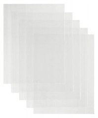 Обложка Silwerhof 382164 для тетради/дневника (набор 10шт) ПП 100мкм гладкая прозр. 210x345мм
