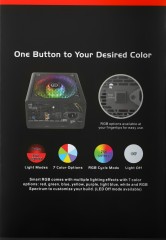 Блок питания Thermaltake ATX 750W Smart BX1 RGB 80+ bronze (20+4pin) APFC 120mm fan color LED 8xSATA RTL