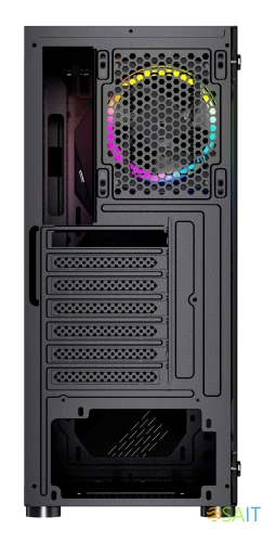 Корпус GMNG GG-CC100 черный без БП ATX 5x120mm 2xUSB2.0 1xUSB3.0 audio bott PSU