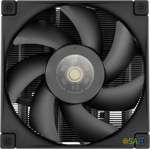 Устройство охлаждения(кулер) Deepcool AN400 Soc-AM5/AM4/1200/1700/1851 черный 4-pin 23.2dB Al+Cu 431.4gr Ret (R-AN400-BKWNMN-G)