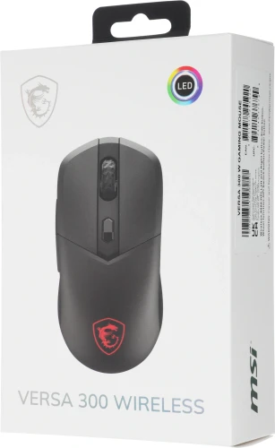 Мышь MSI VERSA 300 W MS-8ZBD черный оптическая 8000dpi беспров. BT/Radio USB 5but (S12-4301260-CLA)