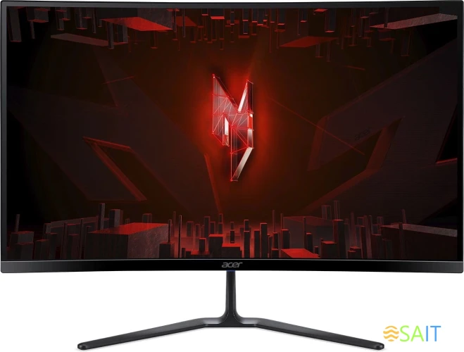 Монитор Acer 27" ED270UP2bmiipx черный VA LED 1ms 16:9 HDMI M/M матовая 250cd 178гр/178гр 2560x1440 170Hz FreeSync Premium DP 2K 3.9кг
