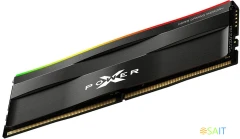 Память DDR5 16GB 6000MHz Silicon Power SP016GXLWU60AFSF Xpower Zenith RGB RTL Gaming PC5-48000 CL30 DIMM 288-pin 1.35В kit single rank с радиатором Ret