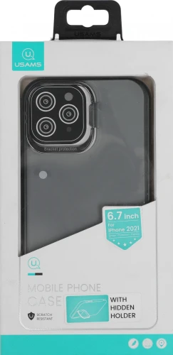 Чехол (клип-кейс) для Apple iPhone 13 Pro Max Usams US-BH783 черный (УТ000028090)