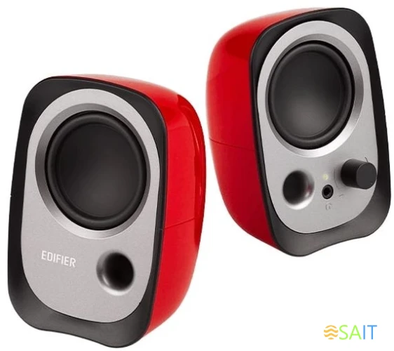 Колонки Edifier R12U 2.0 красный 4Вт портативные