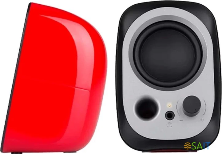 Колонки Edifier R12U 2.0 красный 4Вт портативные