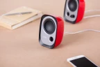 Колонки Edifier R12U 2.0 красный 4Вт портативные