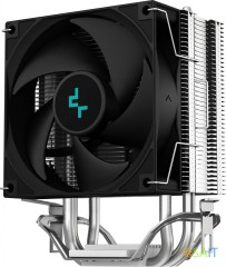 Устройство охлаждения(кулер) Deepcool AG300 Soc-AM5/AM4/1200/1700/1851 черный 4-pin 18-31dB Al+Cu 150W 350gr Ret (R-AG300-BKNNMN-G)