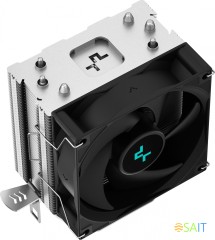 Устройство охлаждения(кулер) Deepcool AG300 Soc-AM5/AM4/1200/1700/1851 черный 4-pin 18-31dB Al+Cu 150W 350gr Ret (R-AG300-BKNNMN-G)