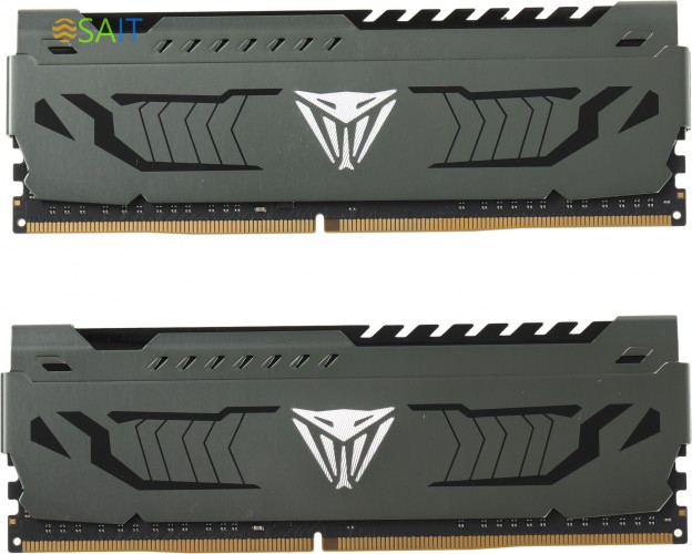 Память DDR4 2x8Gb 3733MHz Patriot PVS416G373C7K Viper Steel RTL Gaming PC4-29800 CL17 DIMM 288-pin 1.35В single rank с радиатором Ret