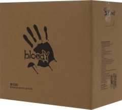 Корпус Bloody BD-CC103 белый без БП mATX 7x120mm 1xUSB2.0 1xUSB3.0 audio bott PSU