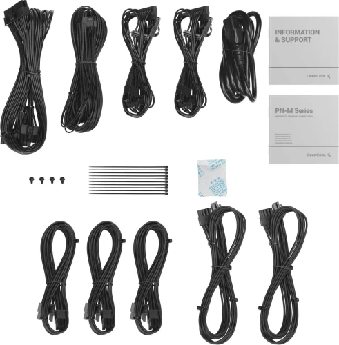 Блок питания Deepcool ATX 1200W PN1200M Gen.5 80+ gold (20+4pin) APFC 120mm fan 8xSATA RTL