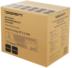 Источник бесперебойного питания Ippon Innova Unity RT 3-3 10K 10000Вт 10000ВА черный