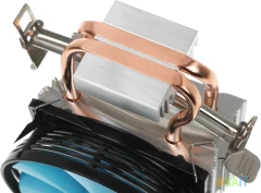 Устройство охлаждения(кулер) Formula AC Verkho 2 Soc-AM5/AM4/1200/1700/1851 черный/синий 4-pin 15-25dB Al+Cu 110W 307gr Ret (VERKHO 2)