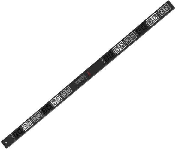 Блок распределения питания RakTek Local Metered RTP3M3242R верт.размещ. 42xC13/C19 локальное измерение по вводу 3x32A IEC 60309 3м