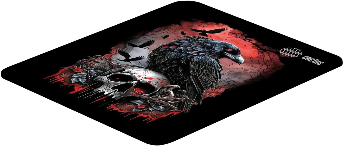 Коврик для мыши Cactus Raven 250x200x3мм (CS-MP-D14S)