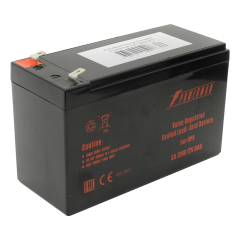 Батарея POWERMAN Battery CA1290, напряжение 12В, емкость 9Ач,макс. ток разряда 135А, макс. ток заряда 2.7А, свинцово-кислотная типа AGM, тип клемм F2, Д/Ш/В 151/65/94, 2.51 кг. Powerman CA1290/UPS