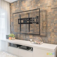 Кронштейн для телевизора Kromax CORBEL-11 титан 32"-75" макс.45кг настенный поворот и наклон