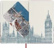 Блокнот Moleskine LIMITED EDITION I AM LONDON LEQP060IAMLO Large 130х210мм 240стр. слоновая кость страницы линейка твердая обложка белый