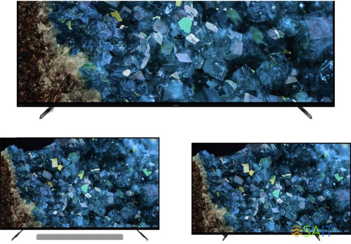 Телевизор OLED Sony 65" XR-65A80L BRAVIA титановый черный 4K Ultra HD 60Hz DVB-T DVB-T2 USB WiFi Smart TV