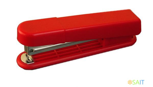 Степлер Kw-Trio 05220 N10 (10листов) ассорти 100скоб металл/пластик