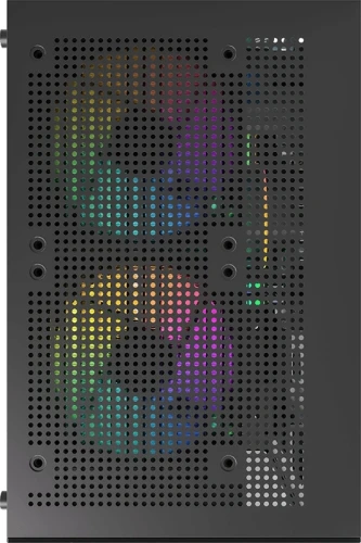 Корпус Formula Crystal Z1CM черный без БП mATX 5x120mm 1xUSB3.0 audio bott PSU