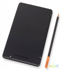 Карандаши цв. Moleskine WATERCOLOUR EW7P12COLA акварель. 12цв. мет.кор.