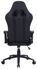 Кресло игровое Cactus CS-CHR-030BL черный эко.кожа с подголов. крестов. сталь