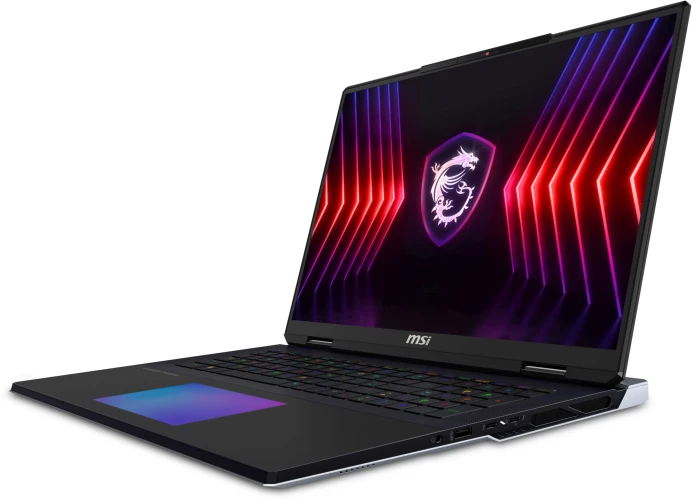 Ноутбук MSI Titan 18 HX A14VIG-211RU Core i9 14900HX 64Gb SSD3Tb NVIDIA GeForce RTX4090 16Gb 18" IPS UHD+ (3840x2400) Windows 11 Home black WiFi BT Cam (9S7-182221-211)