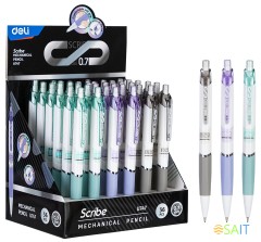 Карандаш мех. Deli EU747 0.7мм пластик