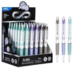 Карандаш мех. Deli EU747 0.7мм пластик